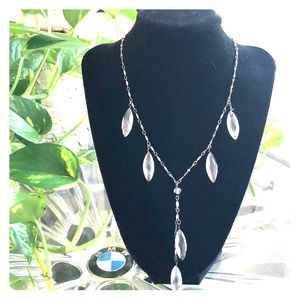 Beautiful Teardrop WHBM Necklace